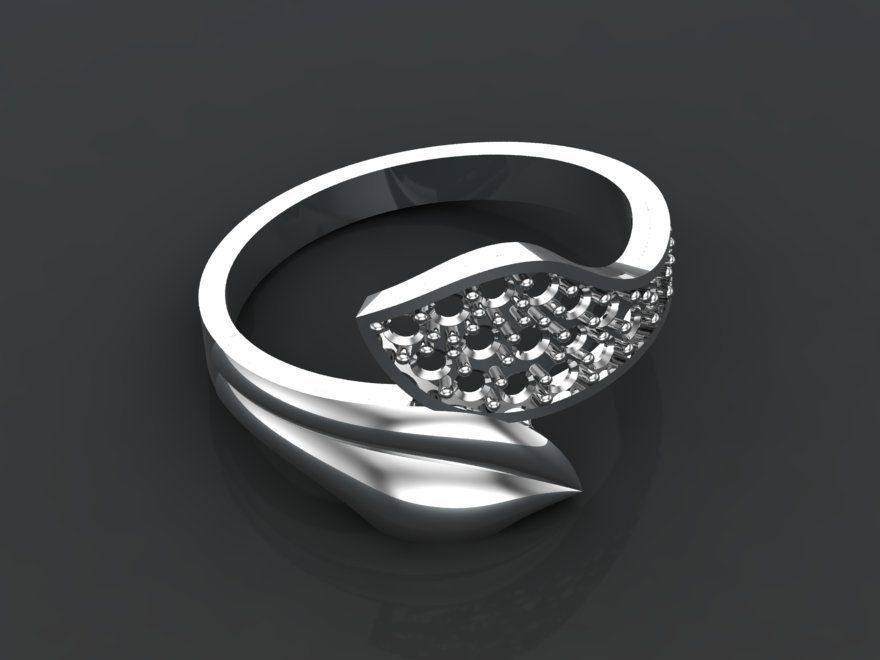 3D Gold Rings Collection Jewelry Models 3D print model_3