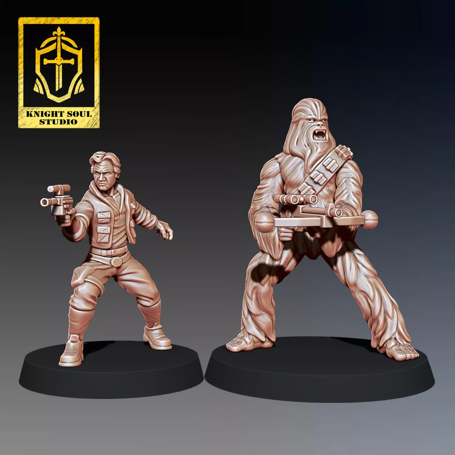 PACK SMUGGLER AND BODYGUARD 3D print model_0