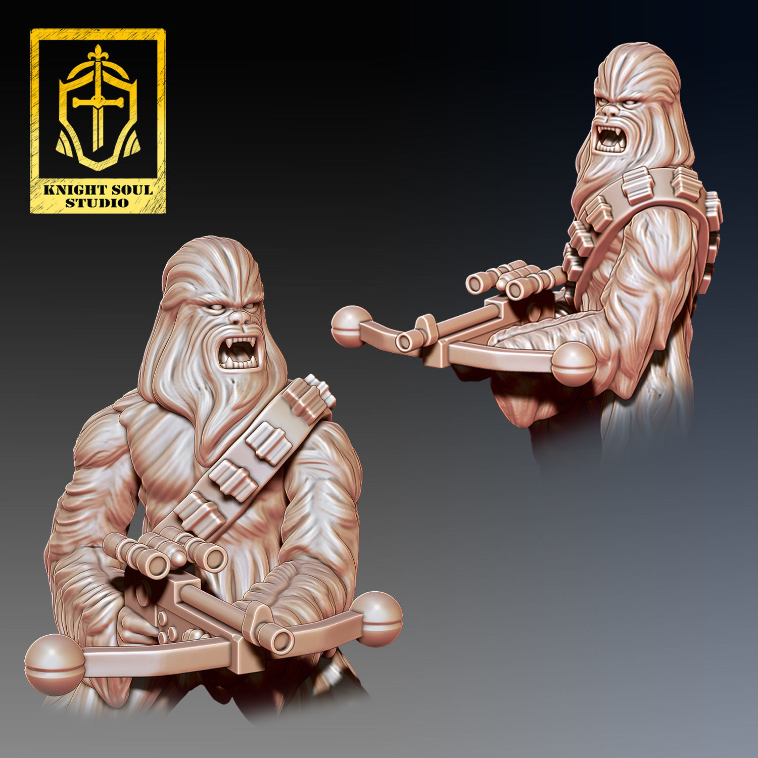 PACK SMUGGLER AND BODYGUARD 3D print model_8