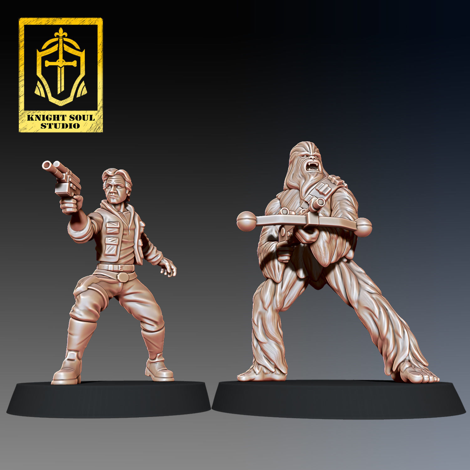 PACK SMUGGLER AND BODYGUARD 3D print model_1