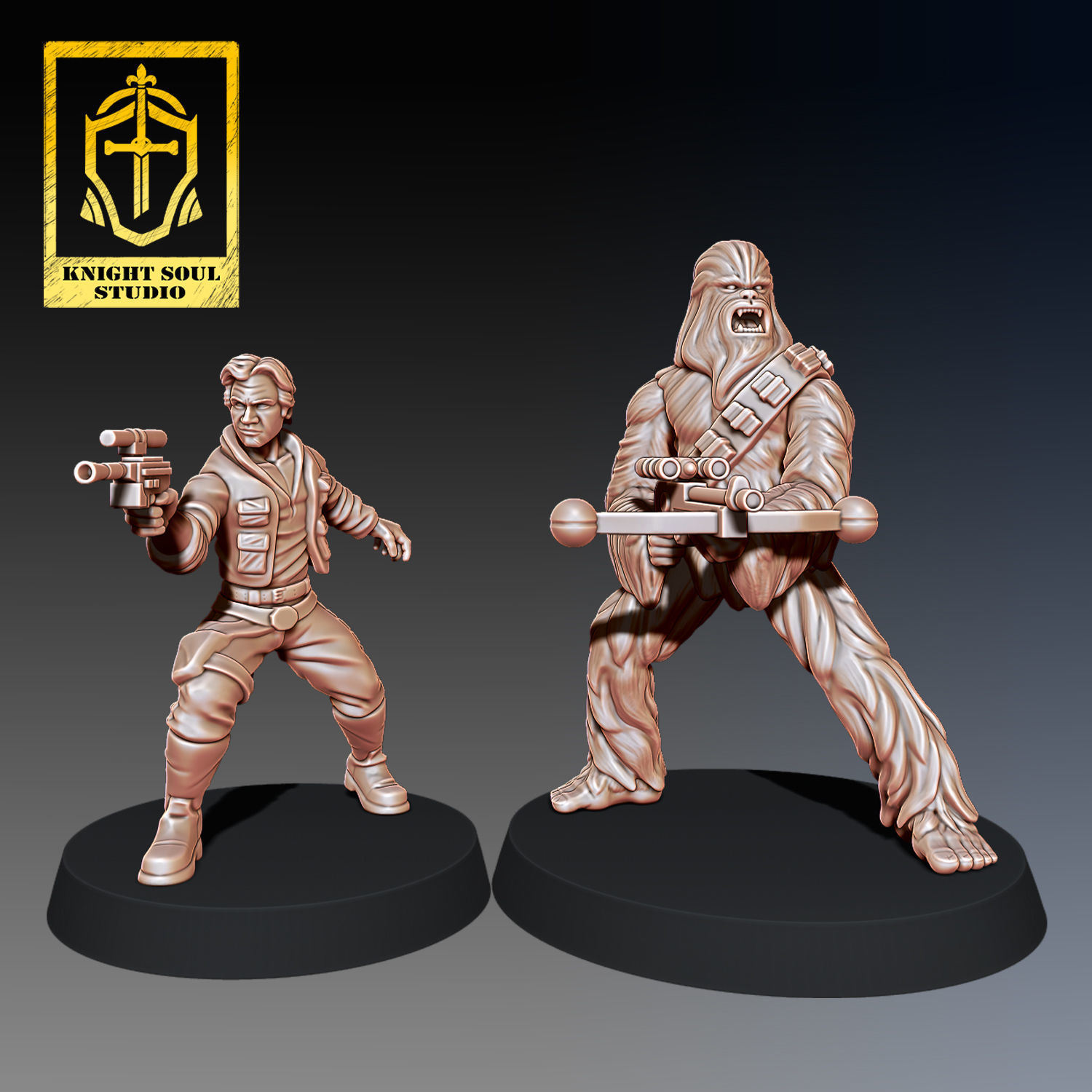 PACK SMUGGLER AND BODYGUARD 3D print model_2