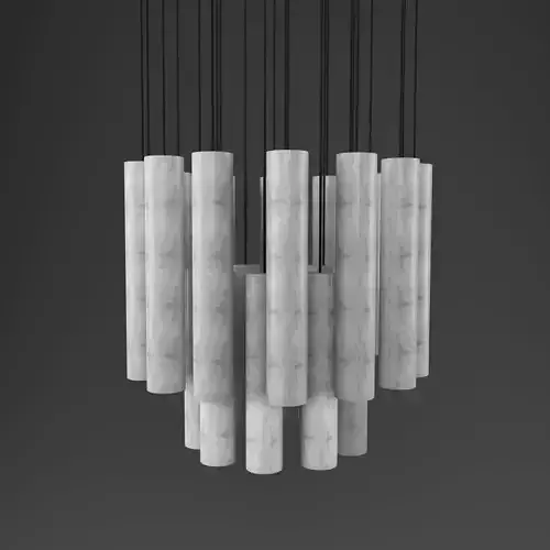 Marble pendant lamp