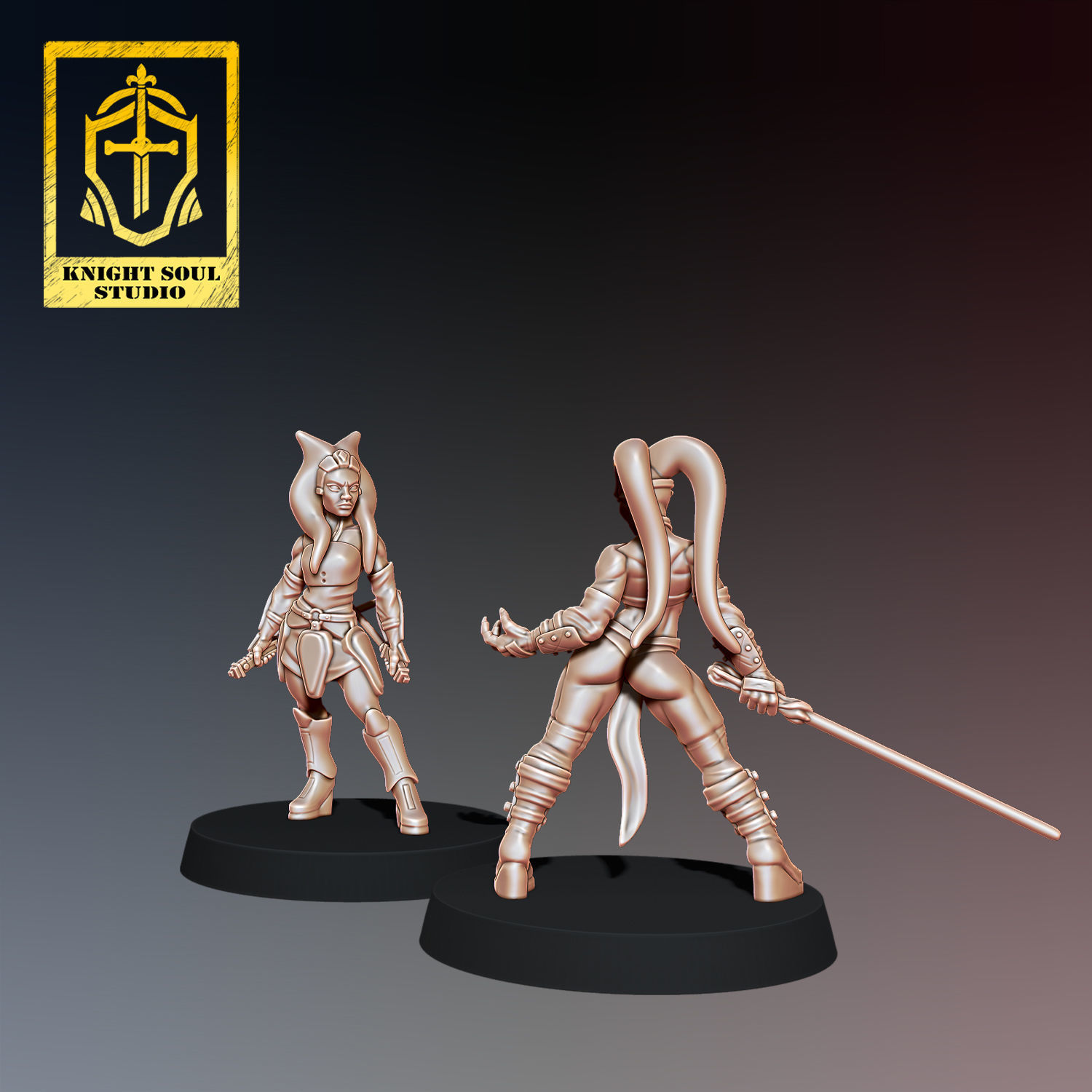 PACK DARK CLAW V REBEL KNIGHT 3D print model_3