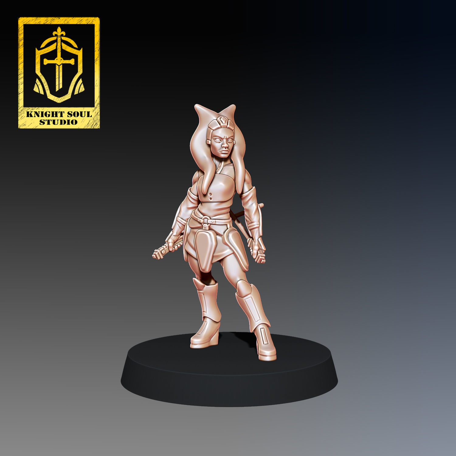 PACK DARK CLAW V REBEL KNIGHT 3D print model_16