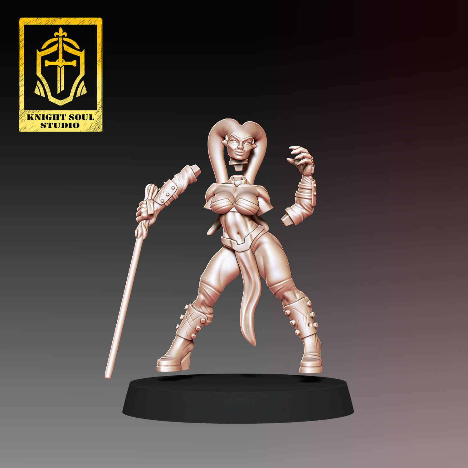 PACK DARK CLAW V REBEL KNIGHT 3D print model_12