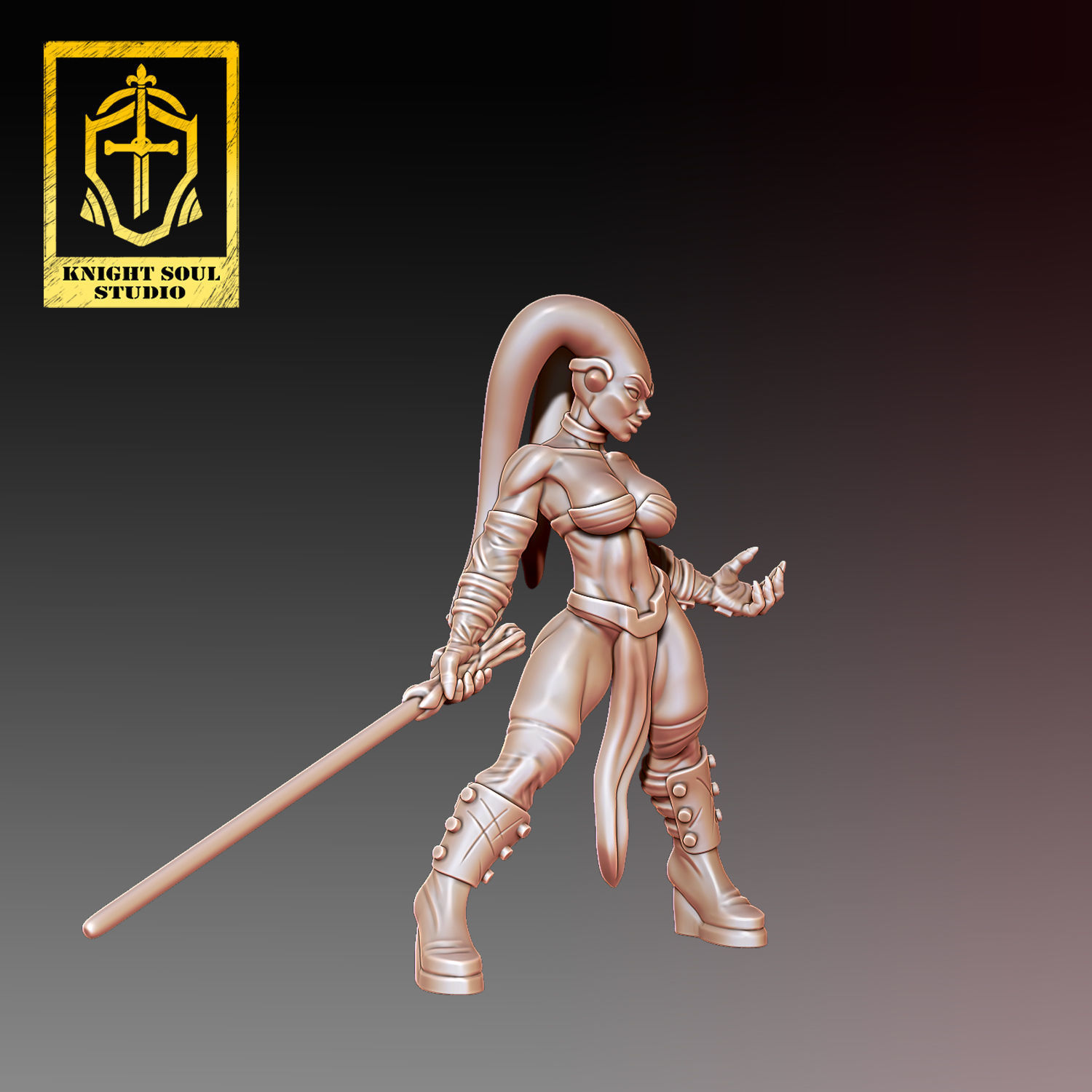 PACK DARK CLAW V REBEL KNIGHT 3D print model_11