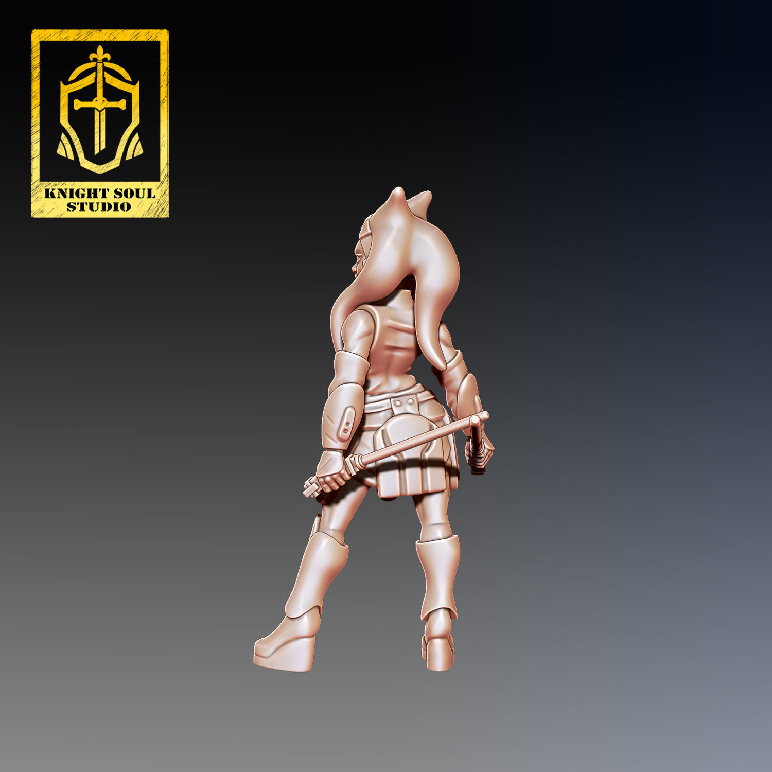 PACK DARK CLAW V REBEL KNIGHT 3D print model_14