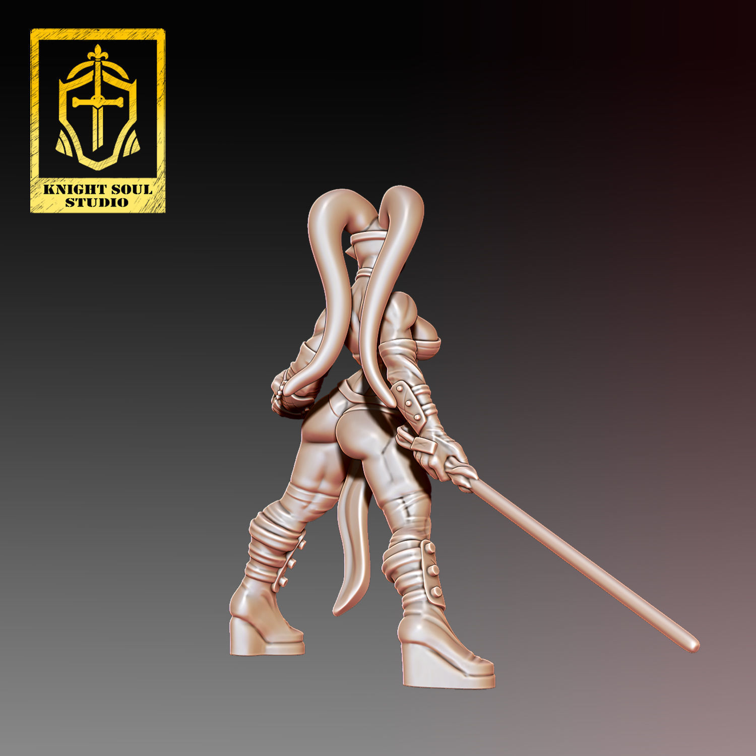 PACK DARK CLAW V REBEL KNIGHT 3D print model_8