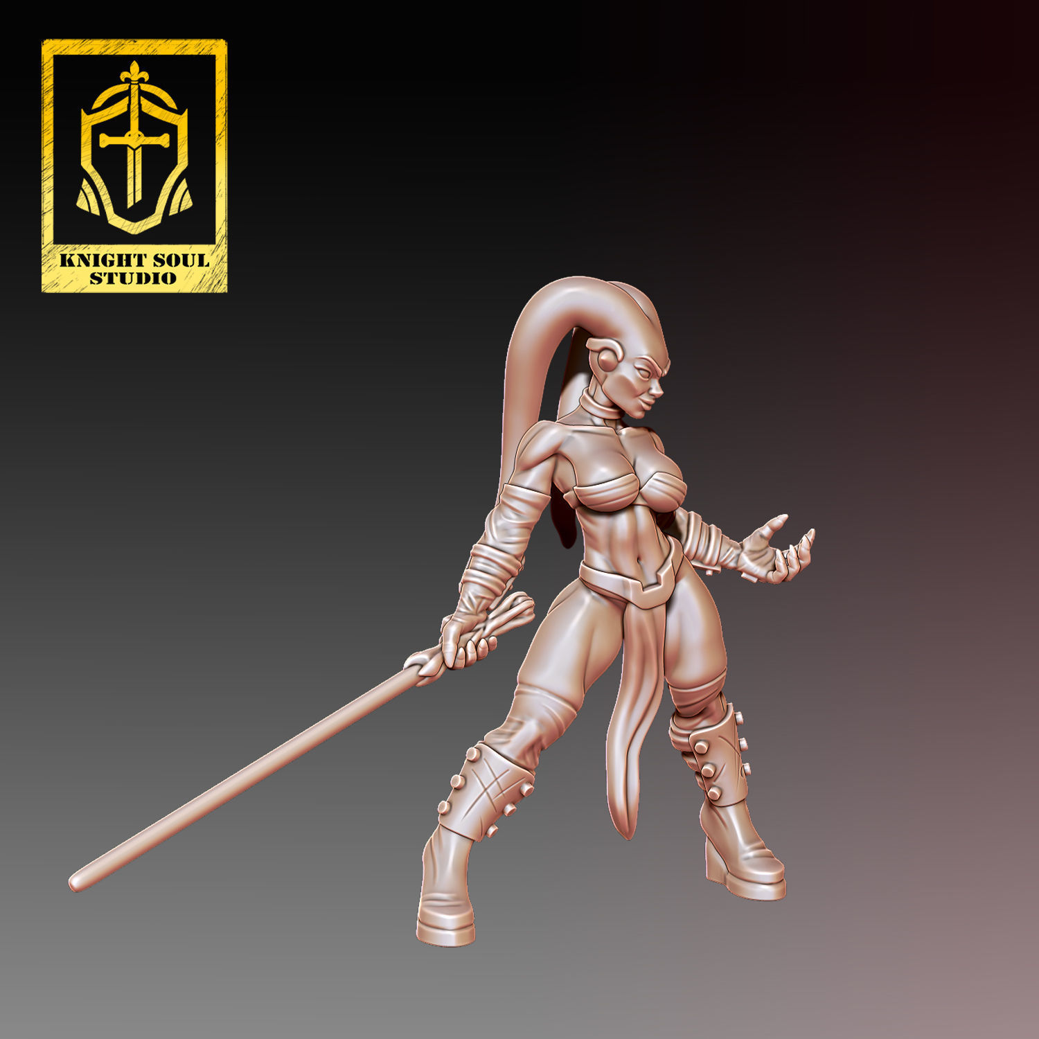 PACK DARK CLAW V REBEL KNIGHT 3D print model_7