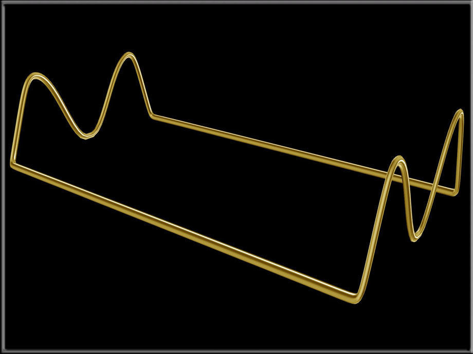 Rolling pin stand 02 Low-poly 3D model_2