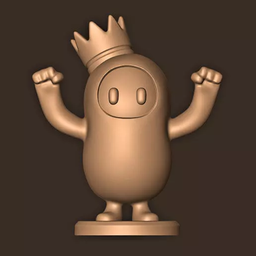 Fall Guys Crown 3D print model