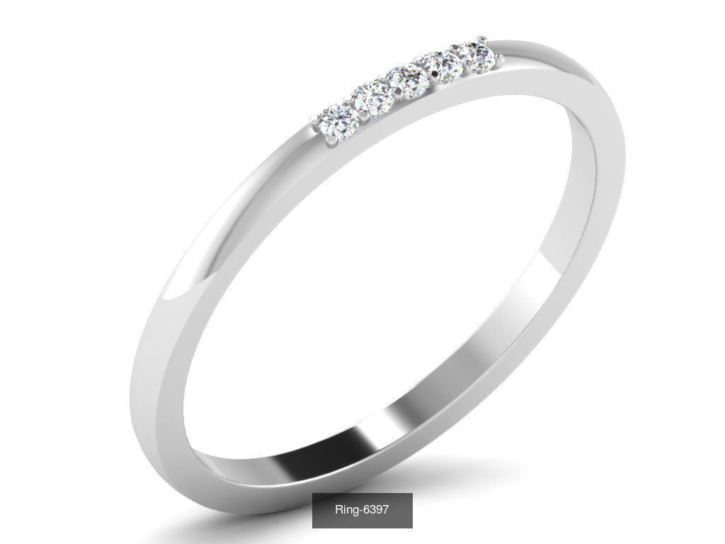 62 Bands Rings 3dm render details 3D Model Collection_29