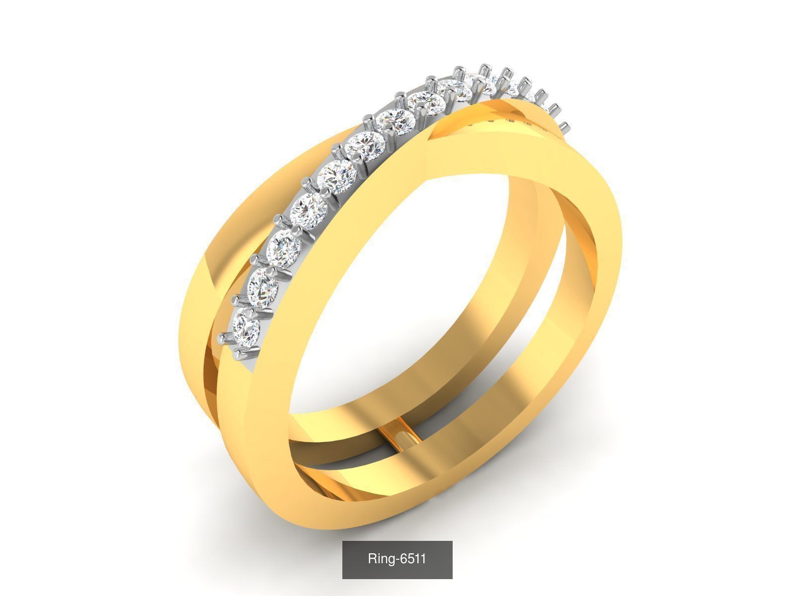 62 Bands Rings 3dm render details 3D Model Collection_57