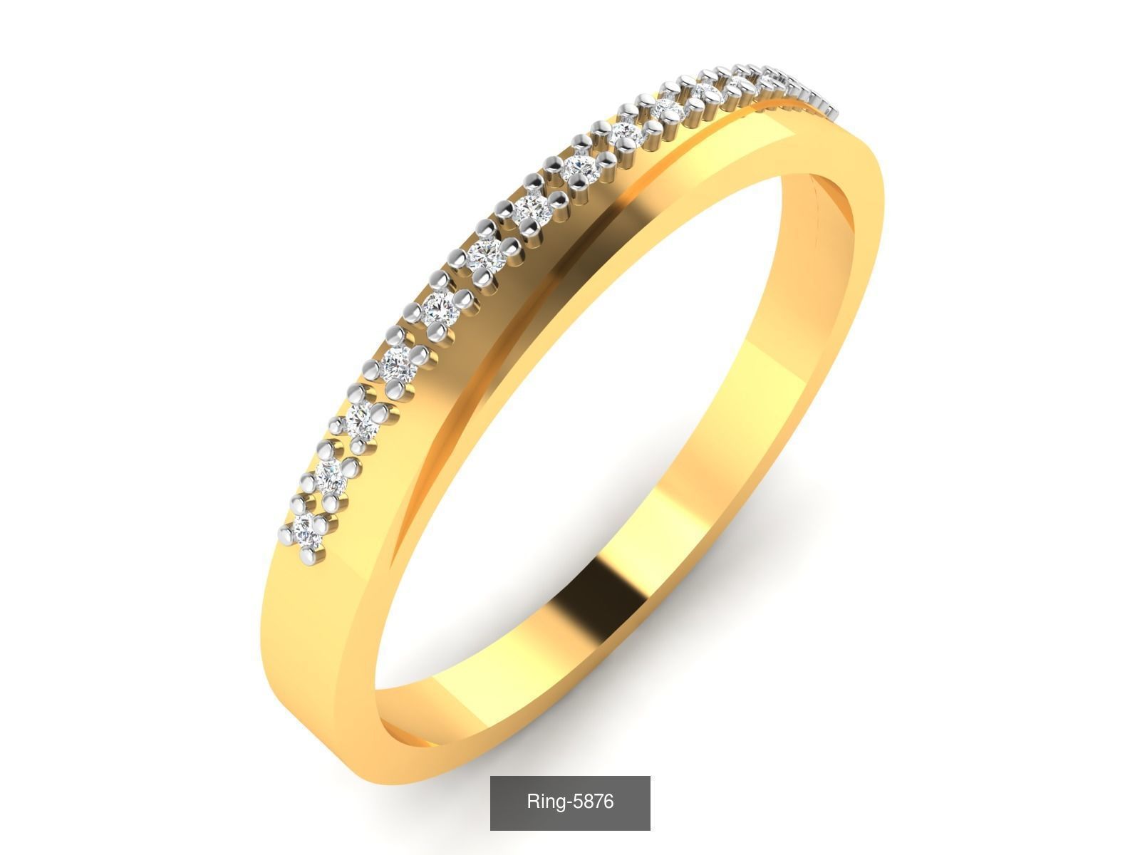 62 Bands Rings 3dm render details 3D Model Collection_27
