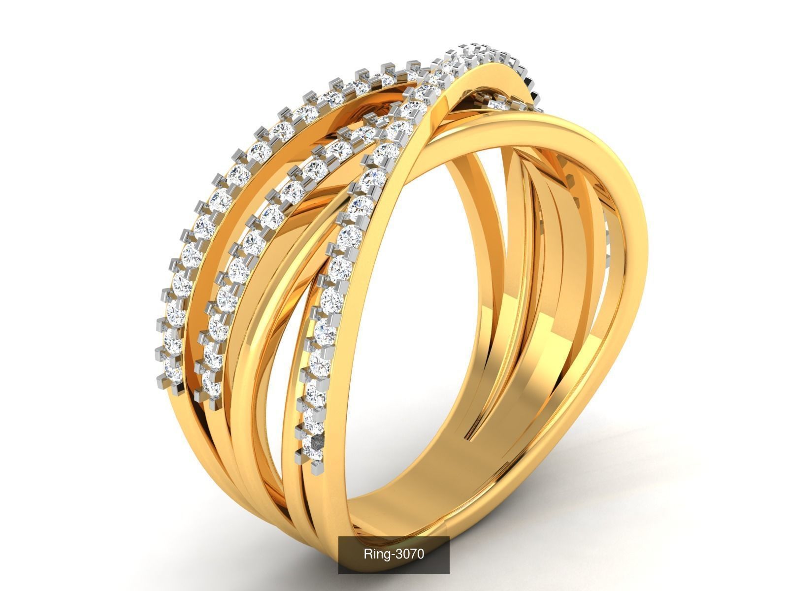62 Bands Rings 3dm render details 3D Model Collection_18