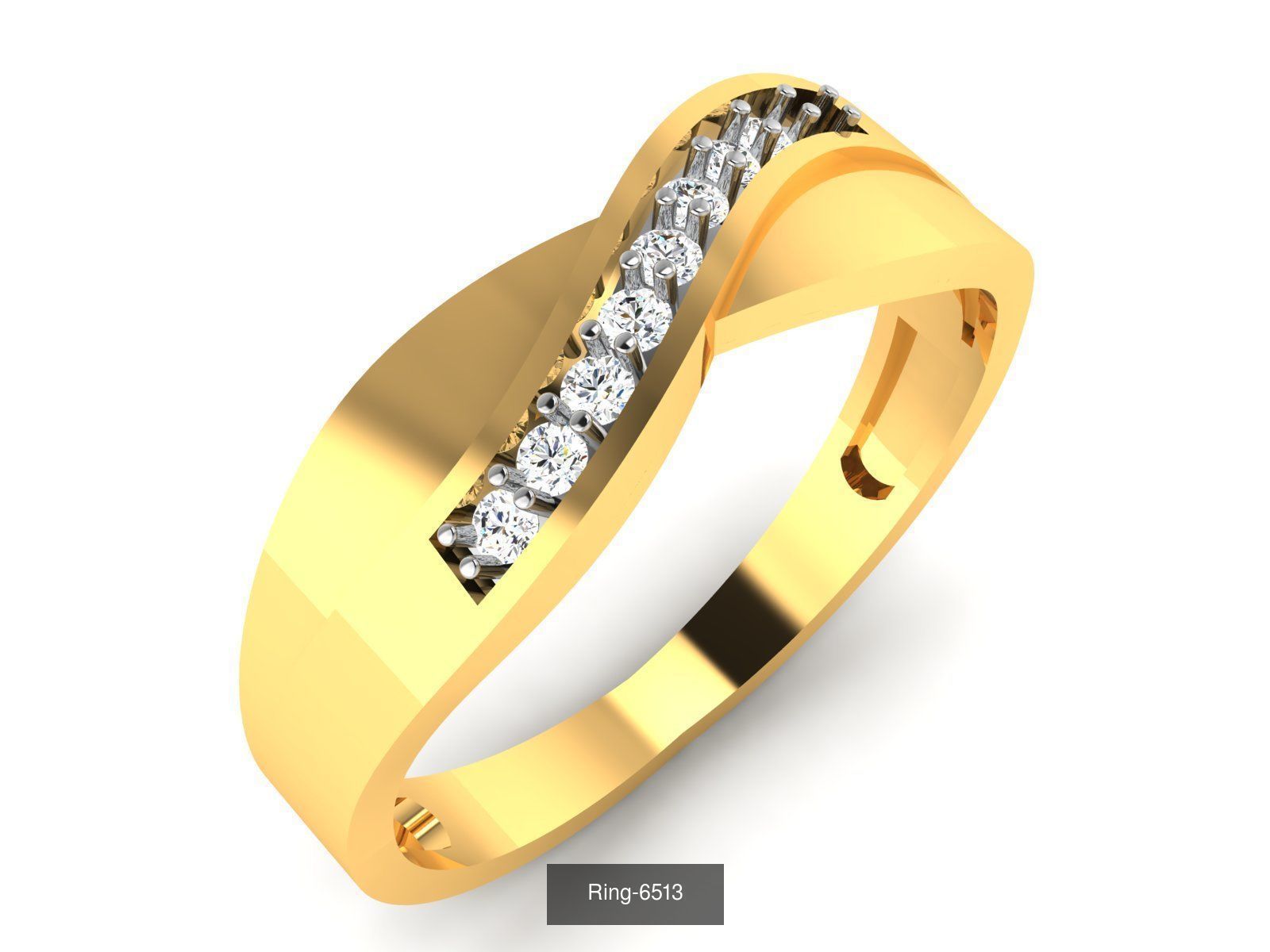 62 Bands Rings 3dm render details 3D Model Collection_55