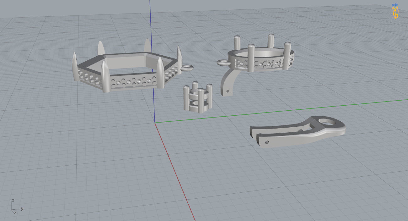 Earrings 09 3D print model_11