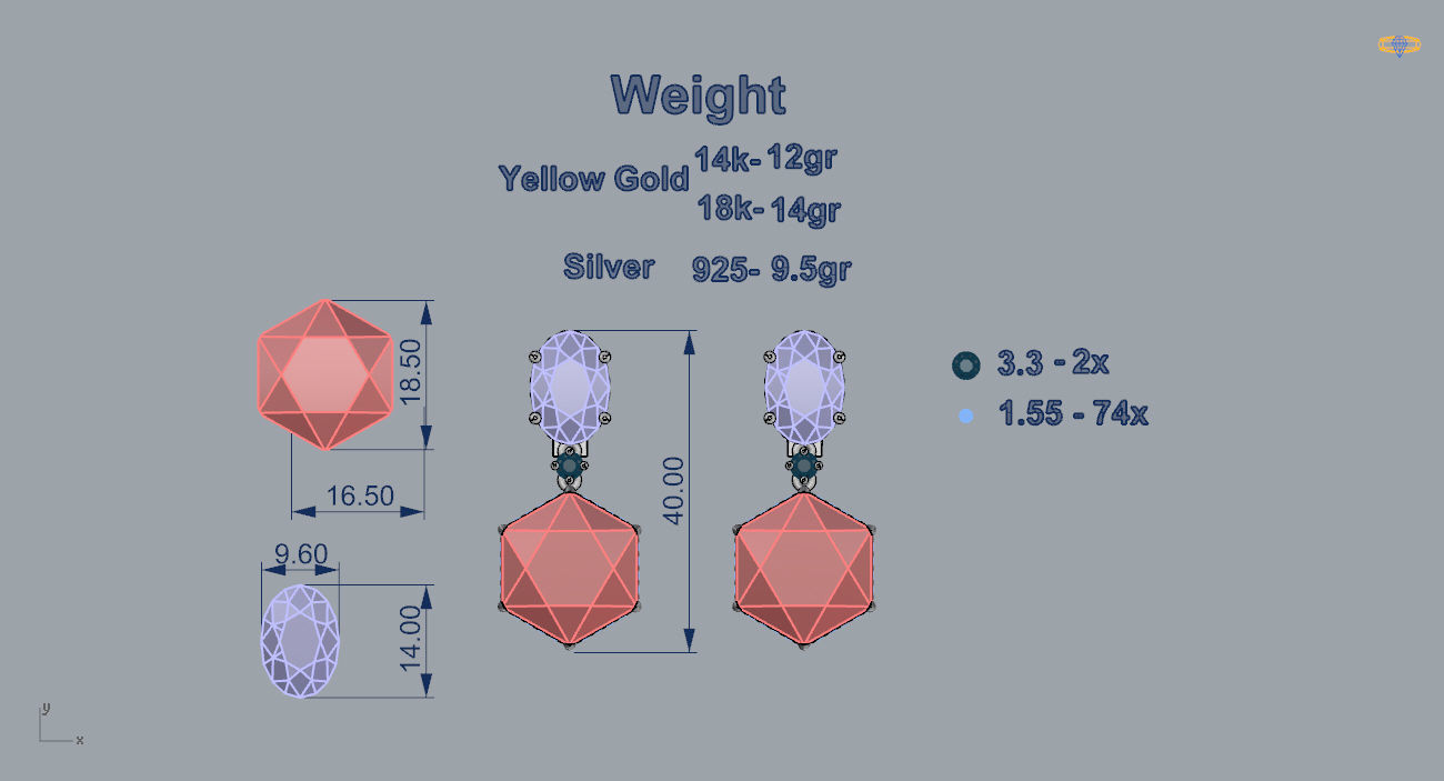 Earrings 09 3D print model_3