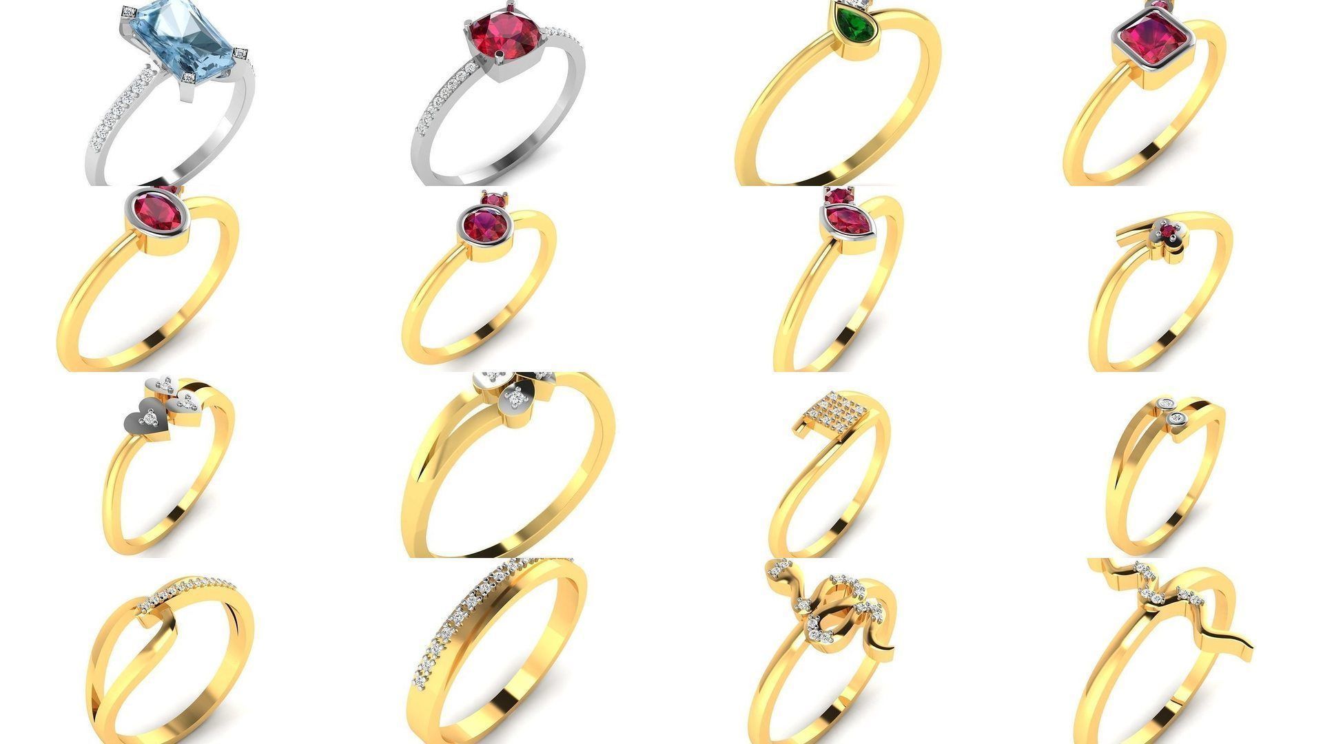 217 Thin Shank 3dm render details 3D Model Collection_7