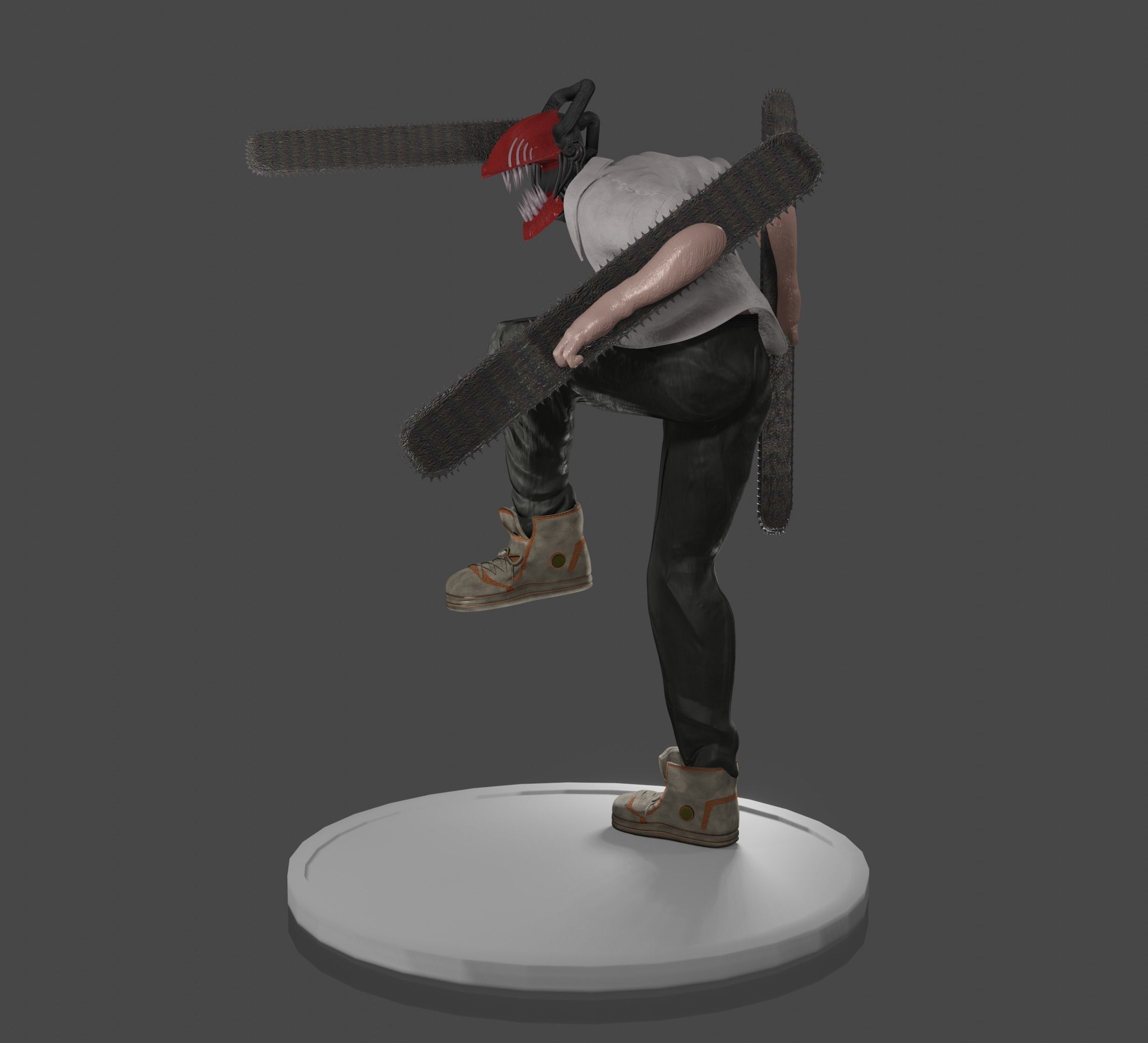Denji Chainsaw Man PRINT READY 3D print model_3