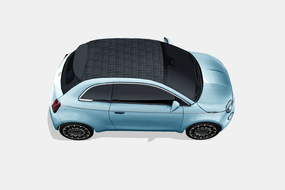 Fiat 500 Cabrio la Prima 2020 Low-poly 3D model_13