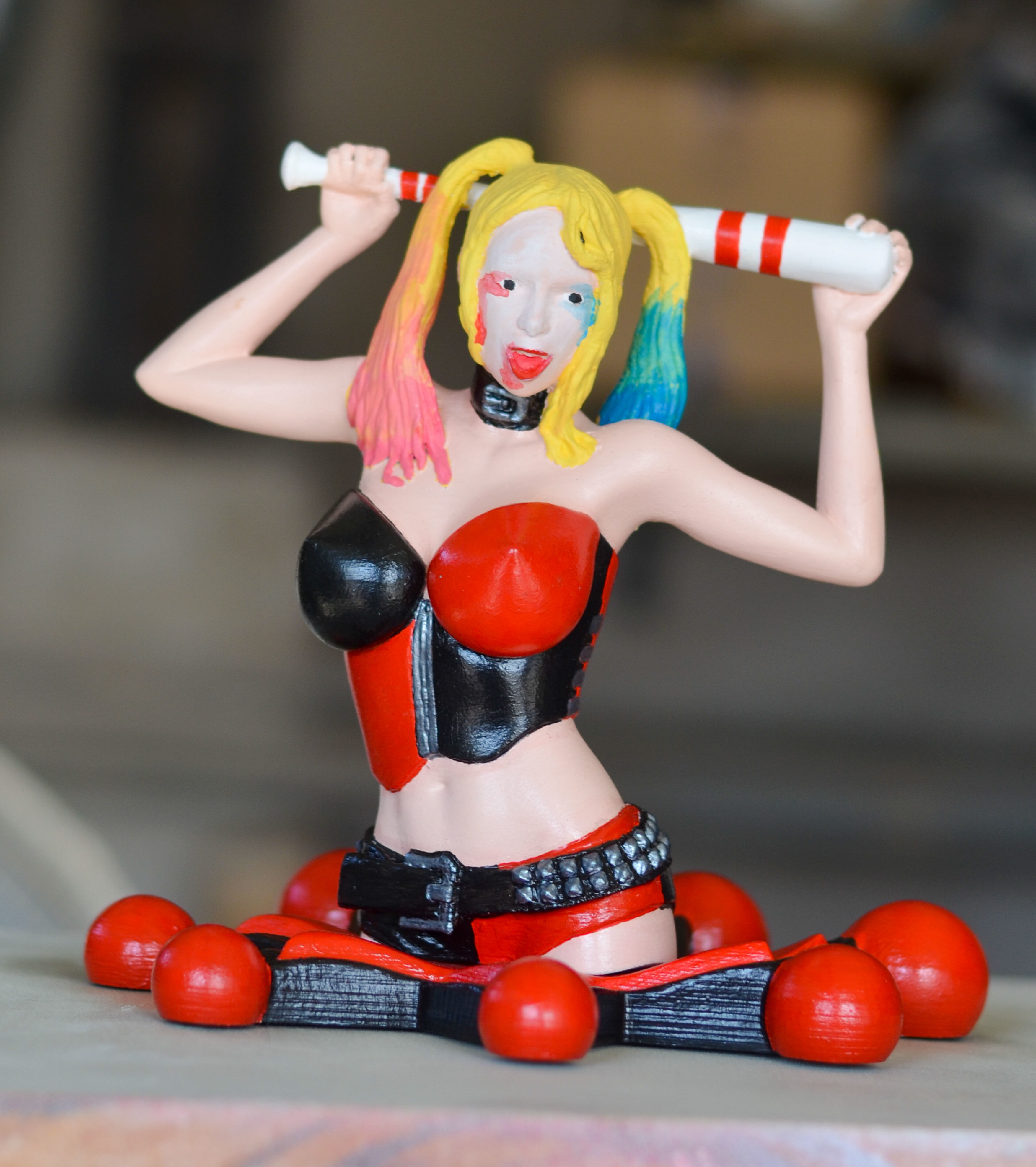 Harley Quinn 3D print model_5