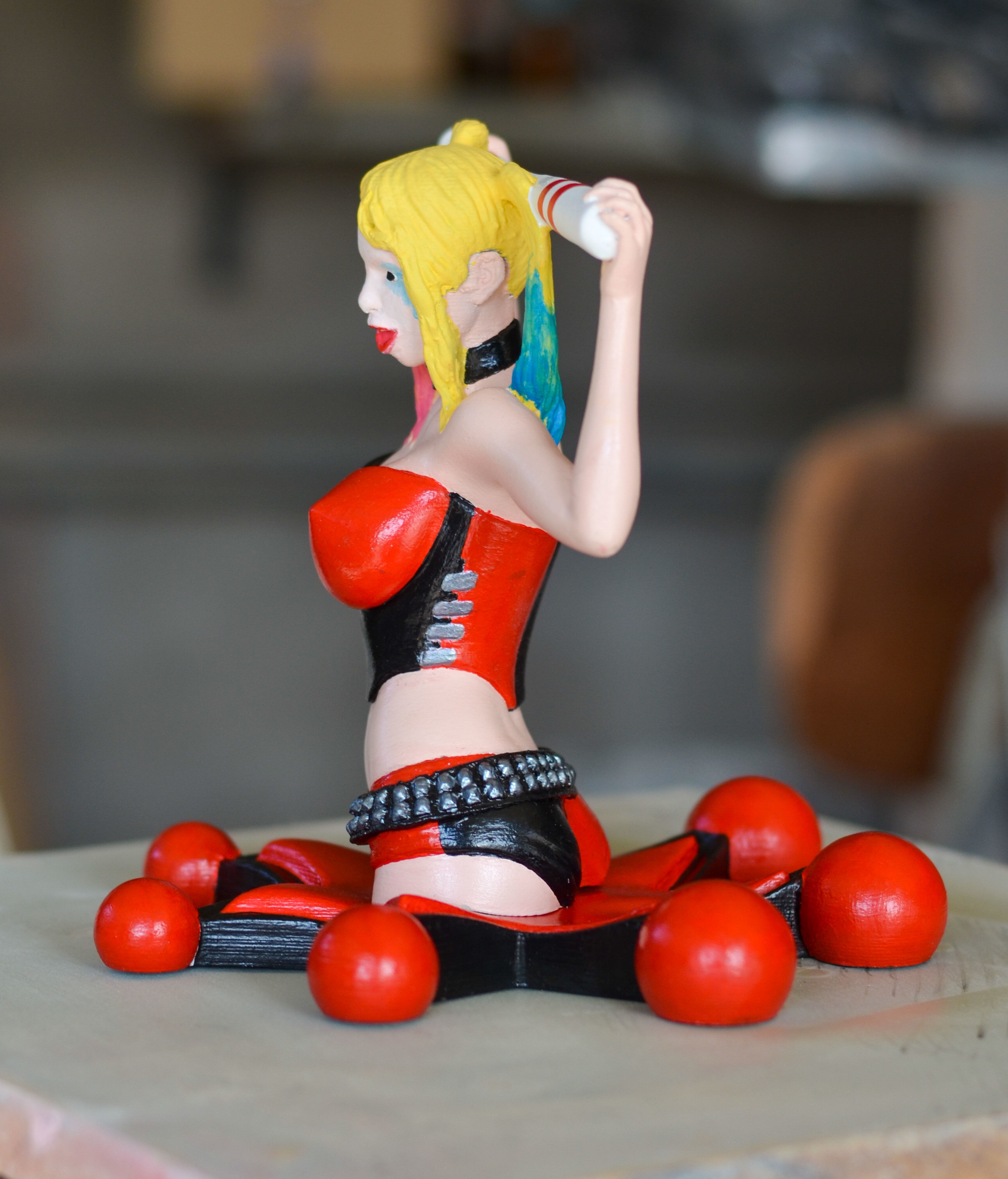 Harley Quinn 3D print model_2