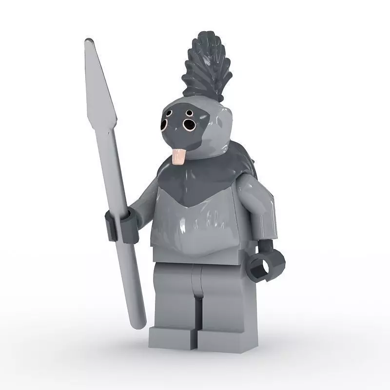 LEGO Minfigure Thi Sen 3D model_0