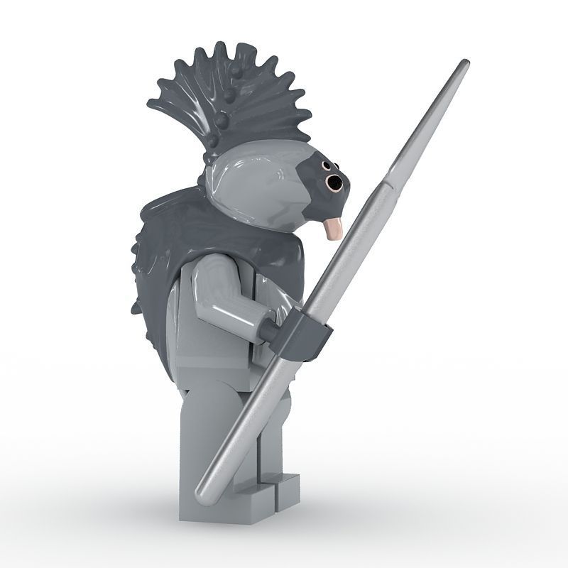 LEGO Minfigure Thi Sen 3D model_1