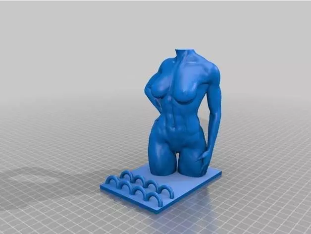 Handystand Figur Torso by stc45 3D print model