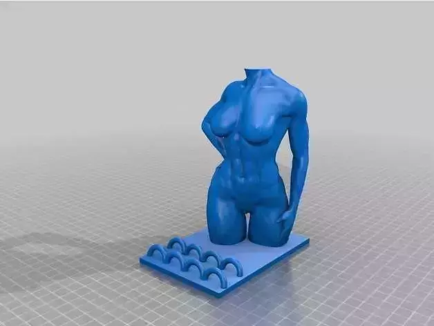 Handystand Figur Torso by stc45 3D print model