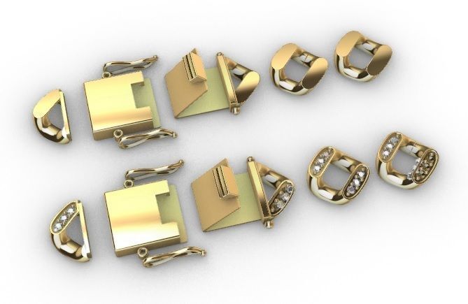 12MM MIAMI CUBAN LINK CHAIN DIAMOND 3D print model_10