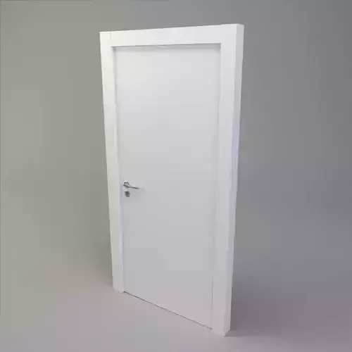 White Door 3D model