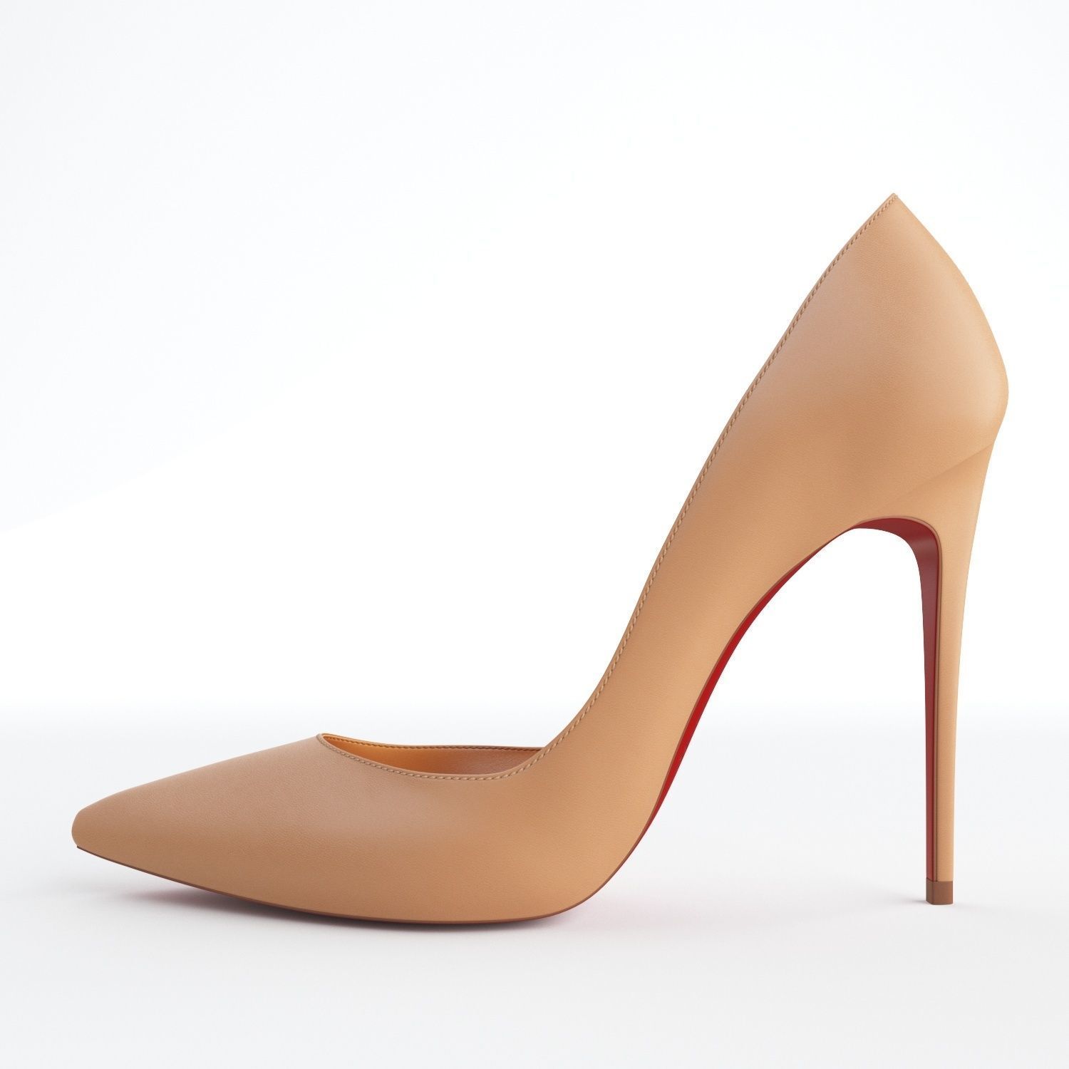 Christian Louboutin Iriza 100mm High Heels 3D model_18