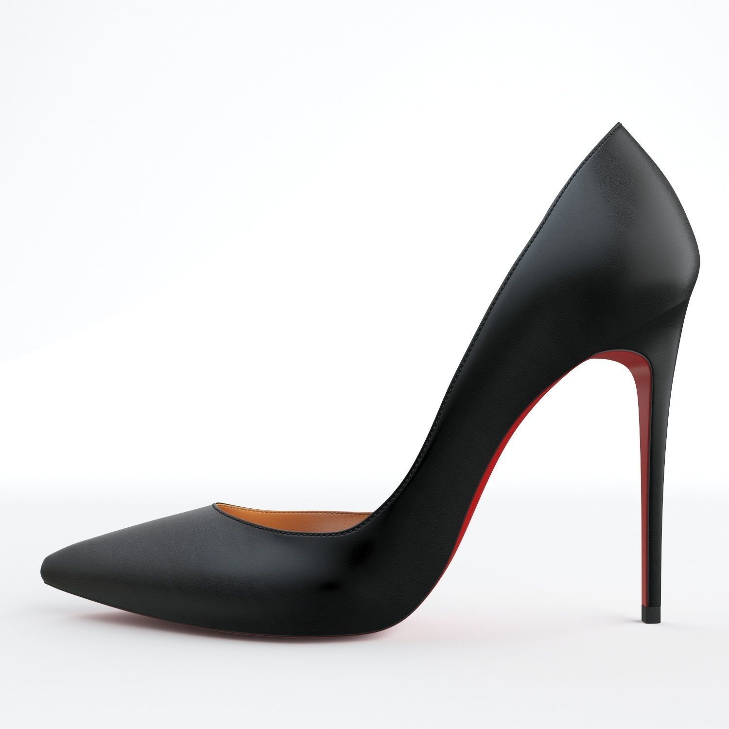 Christian Louboutin Iriza 100mm High Heels 3D model_12