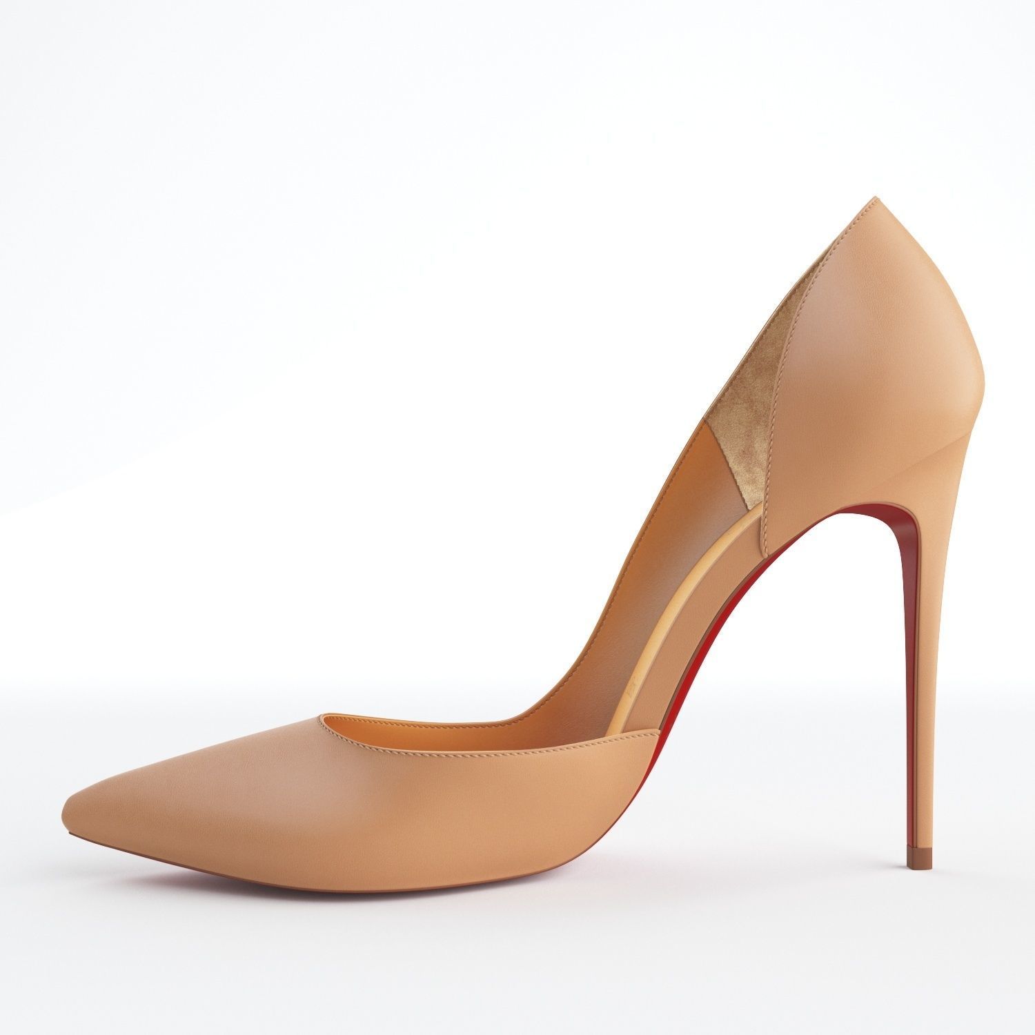 Christian Louboutin Iriza 100mm High Heels 3D model_19
