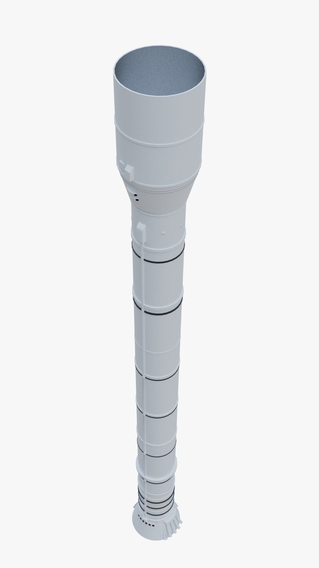 Ares 1 NASA Rocket Low-poly 3D model_11