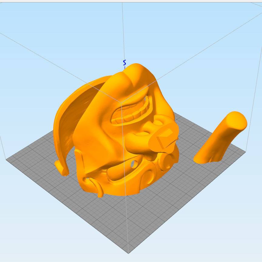 TENGU MASK 3D print model_6