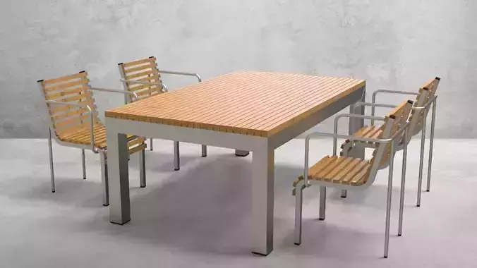 Table and Chair