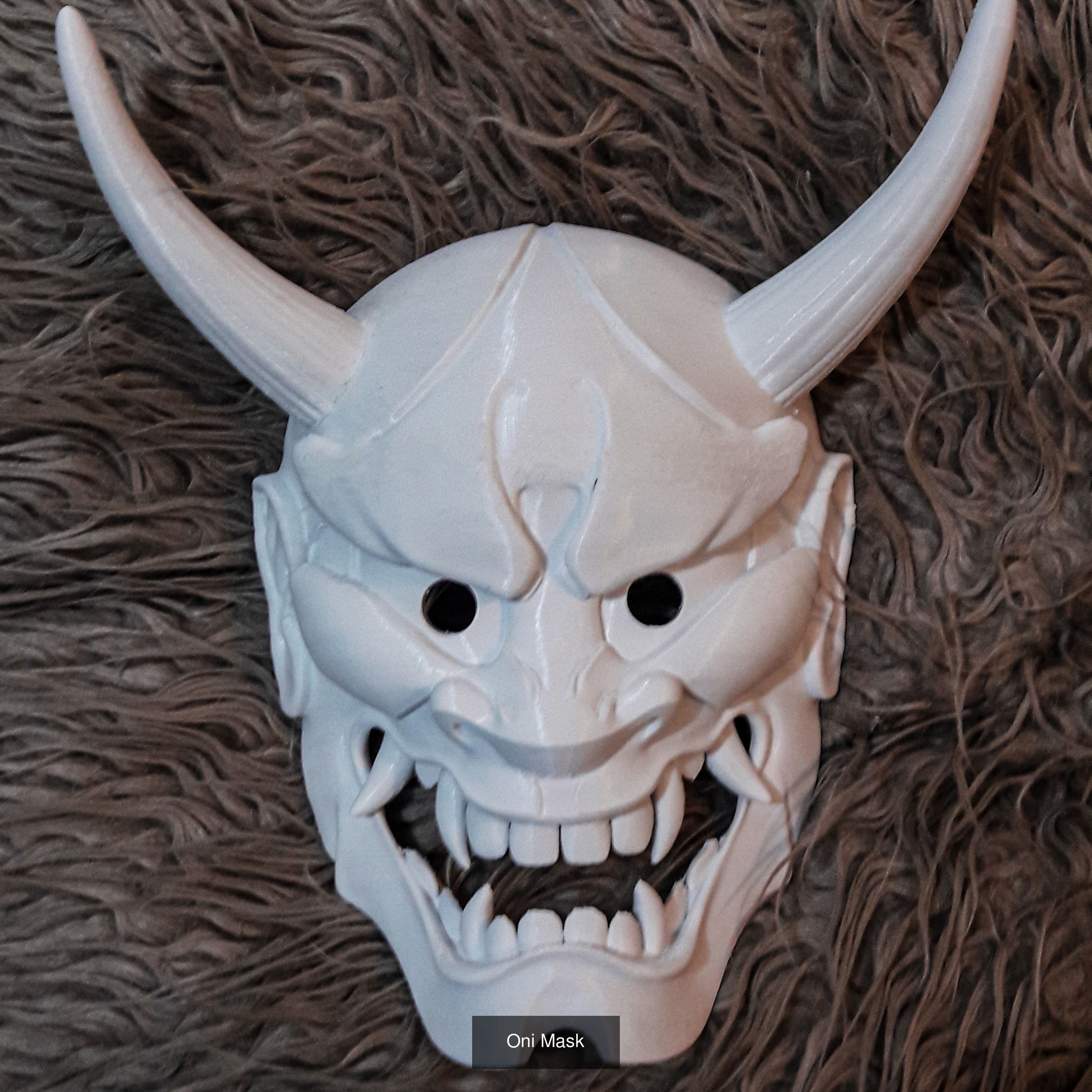 Traditional Japanese Masks  2 3D Model Collection_3