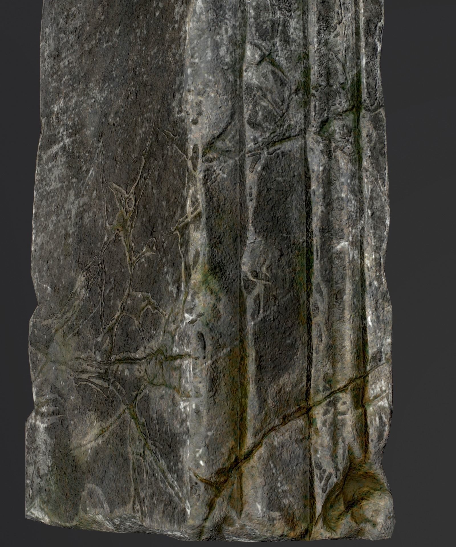 Medieval Stone Arch  Low-poly 3D model_23