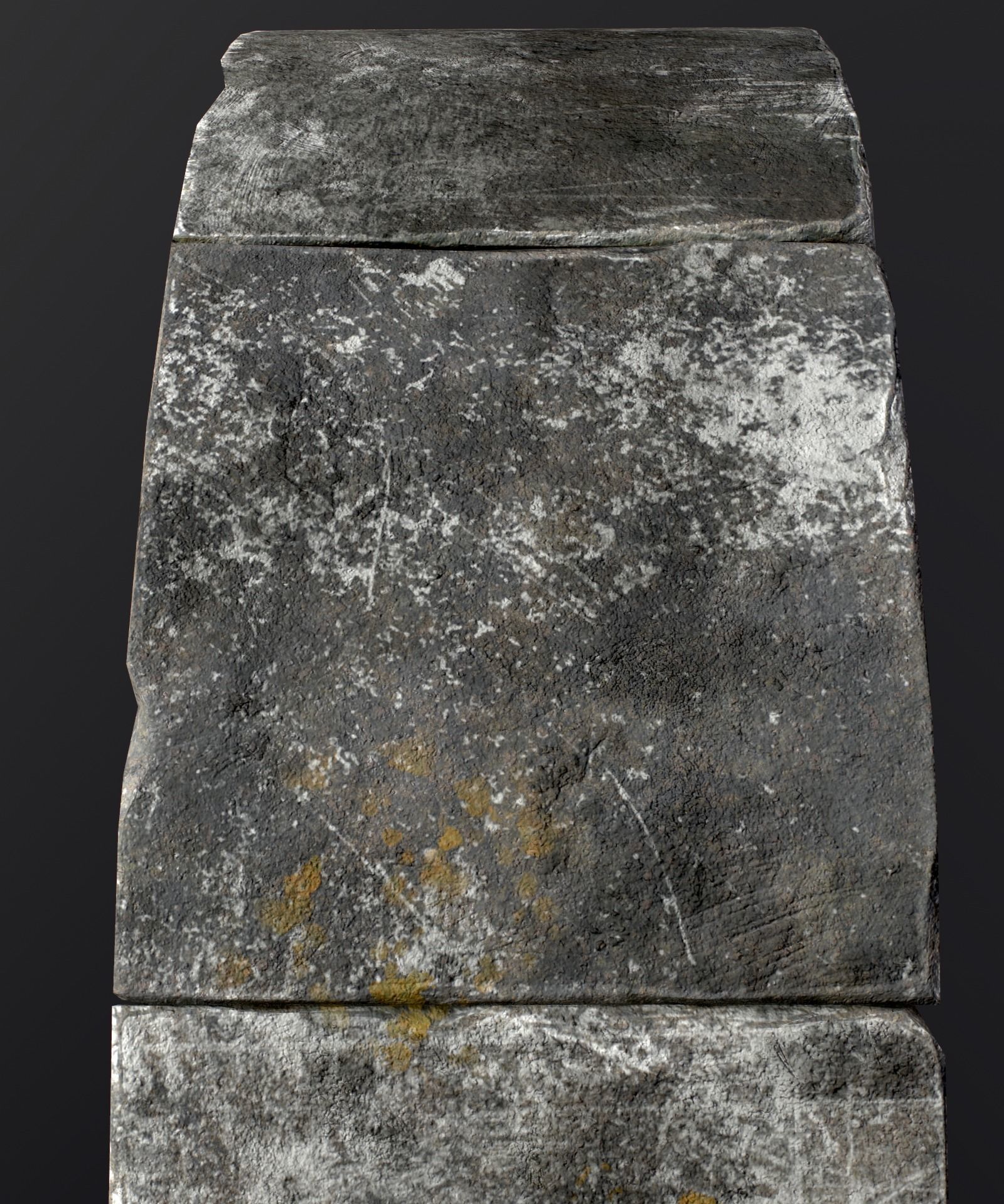 Medieval Stone Arch  Low-poly 3D model_18