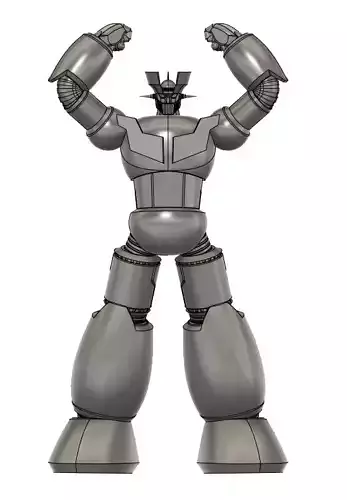 mazinger z breast fire 3d printing model 3D print model