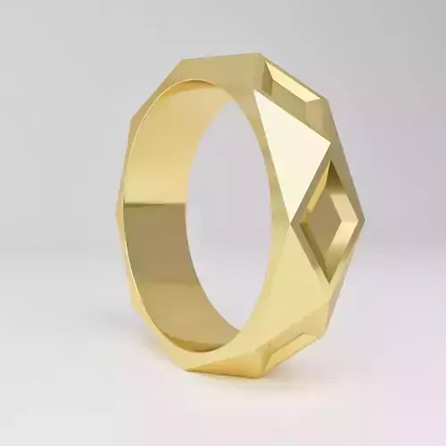 Romboid ring