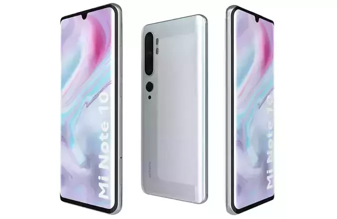 Xiaomi Mi Note 10 Glacier White