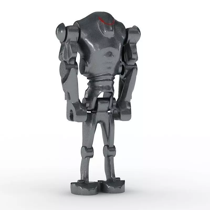 LEGO Minfigure Battle Droid B3 3D model_0