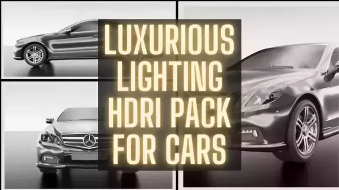Luxurious 3D Car Studio HDRI Pack 20 Maps  3D model
