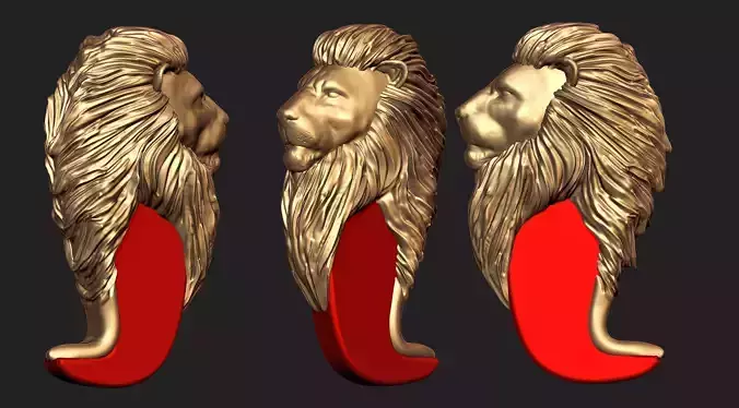 Lion Teeth Pendant 