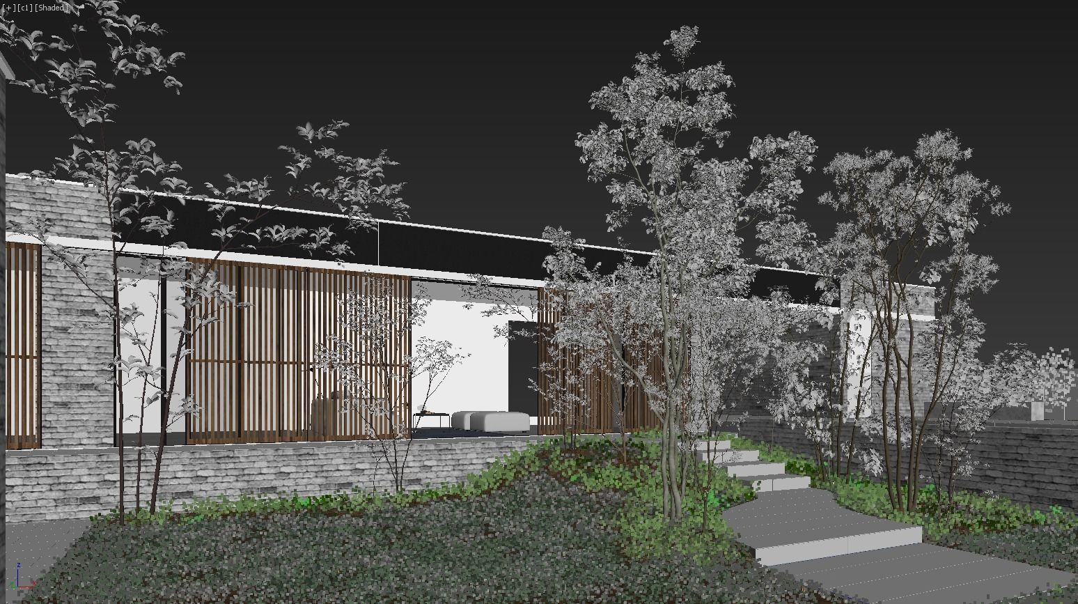 Small Tree Collection - Include GrowFX and Mesh file 3D model_2