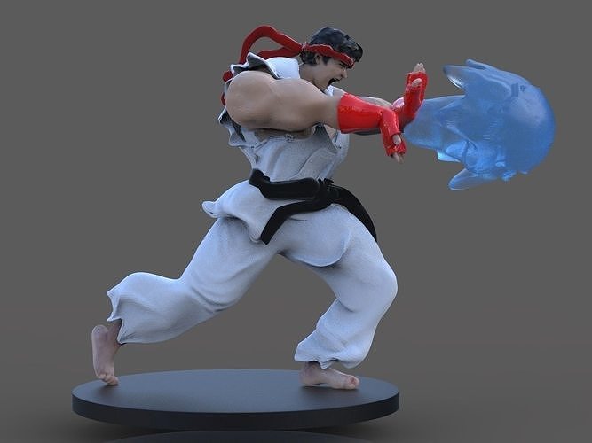 Ryu Sculpture 3D print model